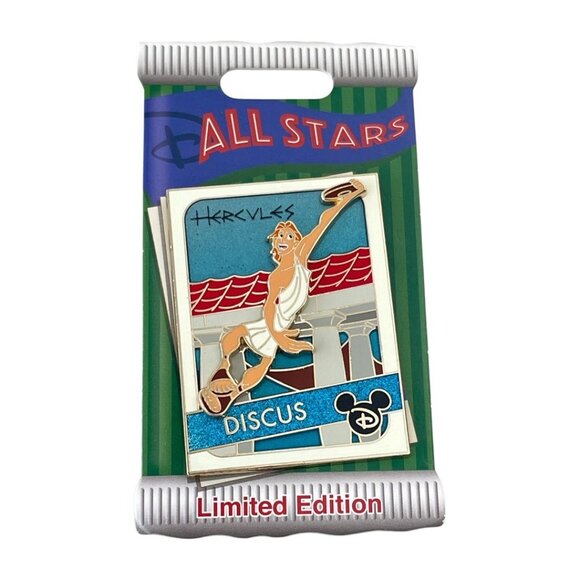 Disney Parks Hercules Discus All Stars Trading Cards Limited Edition Pin - Picture 5 of 6
